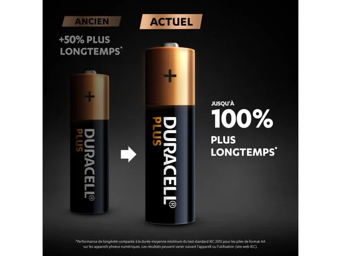 Duracell Plus New 163553 – Pilas alcalinas AA Mignon (1,5 V, LR6 MN1500, 10 Unidades)