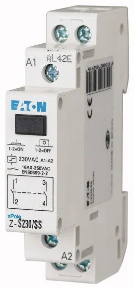 Eaton Z-S230/SS alimentación del relé Blanco