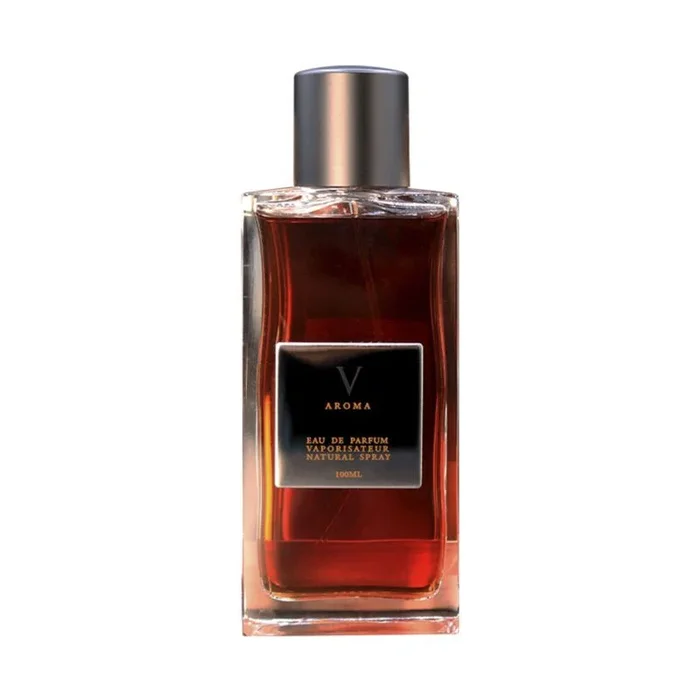 Eau de Parfum Aurora Aroma V para hombre, fragancia intensa y moderna, aroma duradero y elegante, 100 ml, ideal para uso diario y ocasiones especiales