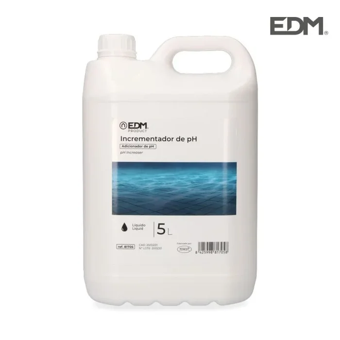 EDM 81705 Incrementador Ph Líquido Fusión, Incoloro, 5 L