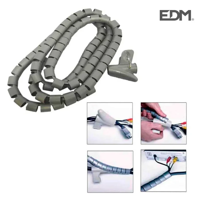 EDM COMECABLES 2MTS / 25MM Bolsa POLYBAG