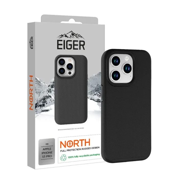EIGER EGCA00477 funda para teléfono móvil 15,5 cm (6.1″) Negro