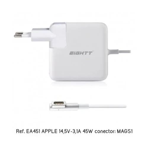 Eightt EA451 adaptador e inversor de corriente Interior 45 W Blanco