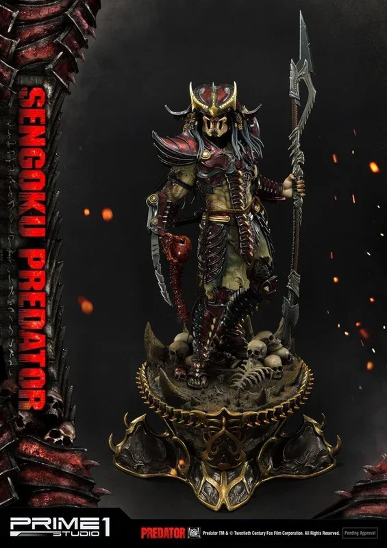 El depredador estatua sengoku predator 89 cm