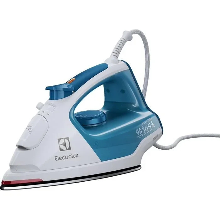 Electrolux EDB5220 plancha Plancha vapor-seco Suela de cerámica 2300 W Azul, Blanco