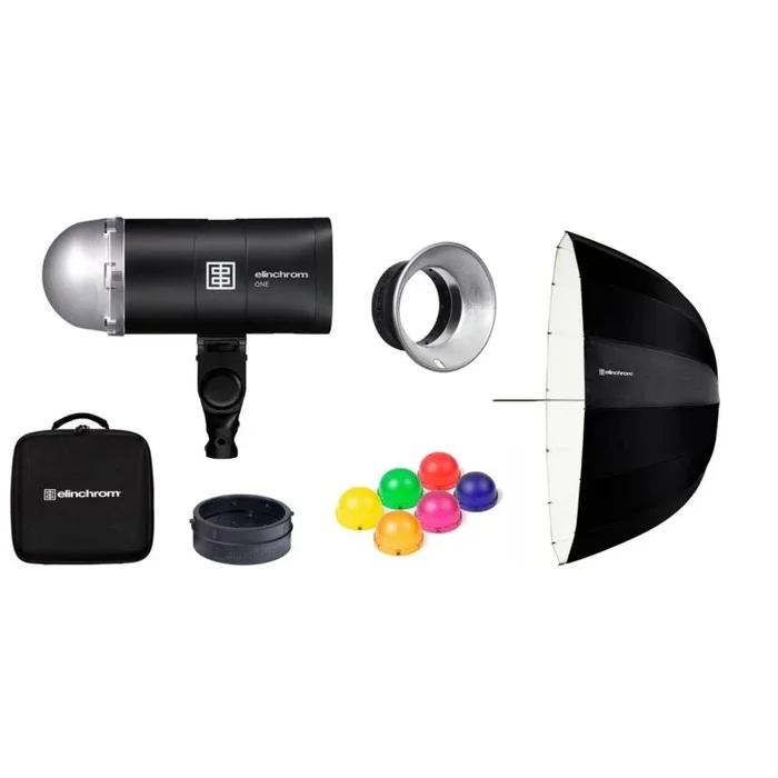 Elinchrom one off camera flash portrait kit