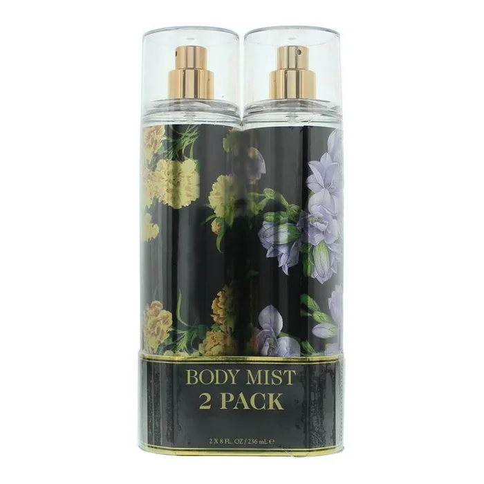 Ellen tracy body mist gift set 236ml radiant body mist + 236ml inspiring body mist