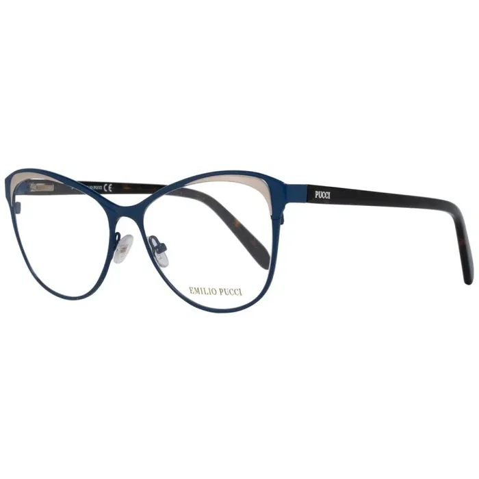 Emilio Pucci EP5085 Monturas de Gafas, Azul (BLU), 53.0 Unisex Adulto
