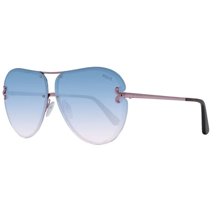 Emilio Pucci Gafas de sol rosas para mujer, Rosado