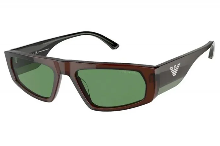 Emporio Armani EA4168F-5910-2 Fundas para Gafas, Marrón, 56 para Hombre