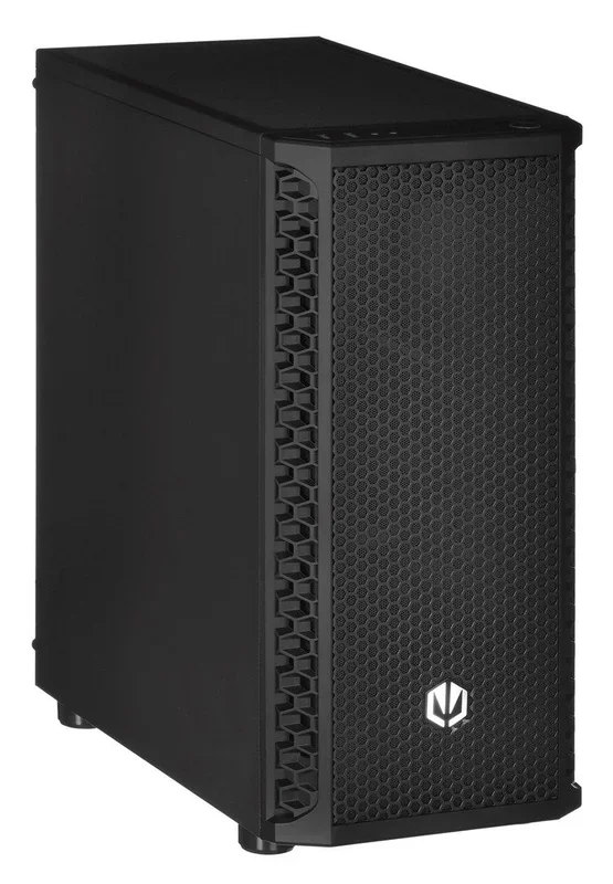 ENDORFY Signum 300 Solid, Carcasa ATX para PC, Panel Frontal de Malla, 1x Ventilador PWM Incluido, Filtro de Polvo extraíble, Amplia compatibilidad de refrigeración, EY2A003