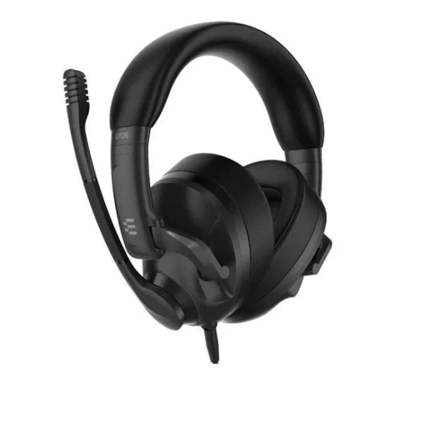 EPOS Auriculares Gaming Ligeros Modelo H3 – con Micrófono con Cancelación de Ruido – Plug & Play – Cascos Ergónomicos y Ajustables para PC, Mac, PS4, PS5, Xbox One, Nintendo Switch