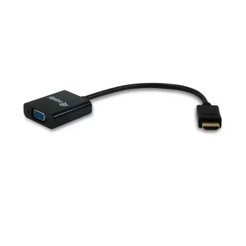 Equip 11903607 adaptador de cable de vídeo HDMI tipo A (Estándar) VGA (D-Sub) Negro
