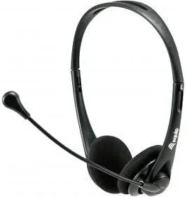Equip 245304 auricular y casco Auriculares Alámbrico Diadema Oficina/Centro de llamadas Negro