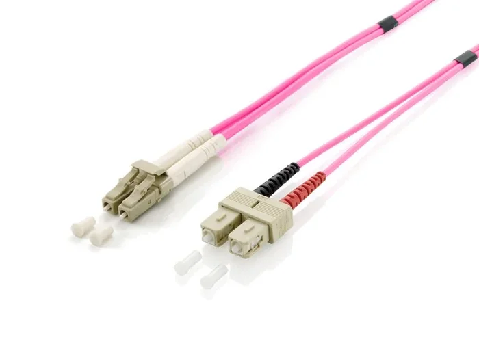 Equip 255537 Cable de fibra óptica e InfiniBand 15 m 2x LC 2x SC Rosa