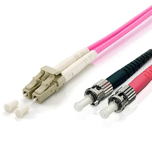 Equip 255541 cable de fibra optica 1 m LC ST OM4 Violeta