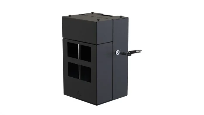 Ergonomic Solutions SpacePole Kiosk & Signage SPK201 accesorio para terminal de punto de venta Funda protectora POS Negro Metal