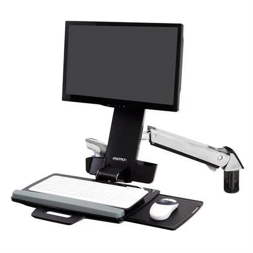 Ergotron Styleview Sit-Stand Combo Arm 61 cm (24″) Aluminio Pared