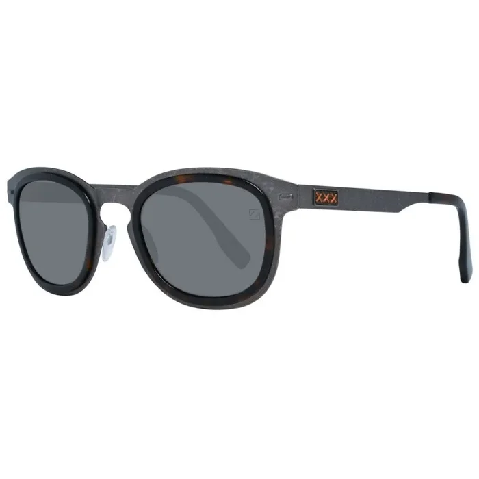 Ermenegildo Zegna ZC0007 20D 50 Monturas de Gafas, Gris (Grigio-), 50.0 Unisex Adulto
