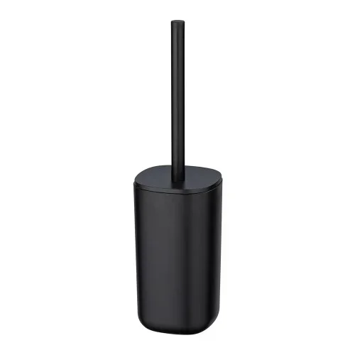 Escobillero wc davos negro mate