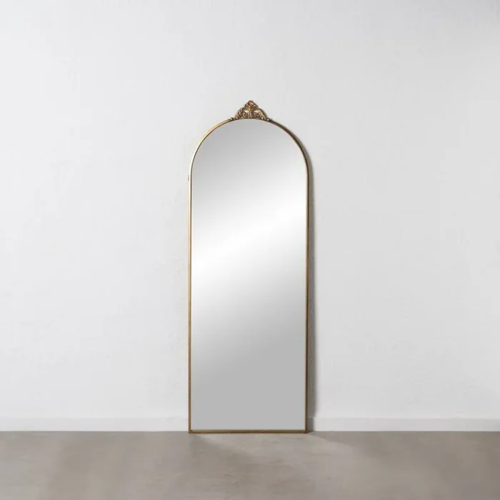 Espejo de pared dorado 61 x 2 x 168 cm