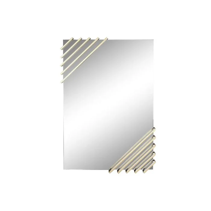 Espejo de pared home esprit dorado cristal hierro 63 x 6 x 93 cm