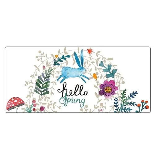 Estera Antideslizante de La Mesa de Escritorio Historieta Tamaño 300 x 800 x 1.5 mm (001)