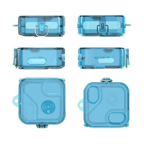 Estuche para Auriculares For Nothing Ear 2 con Espejo PC (Azul Transparente)