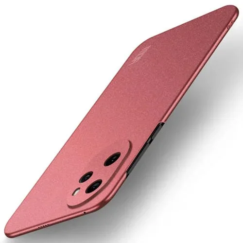 Estuche para Honor 100 Pro Mofi Fandun Series Frosted PC Ultrafino con Todo Incluido (Rojo)