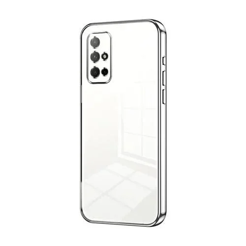 Estuche para Honor 30S con Orificio Fino y Revestimiento Transparente (Plateado)