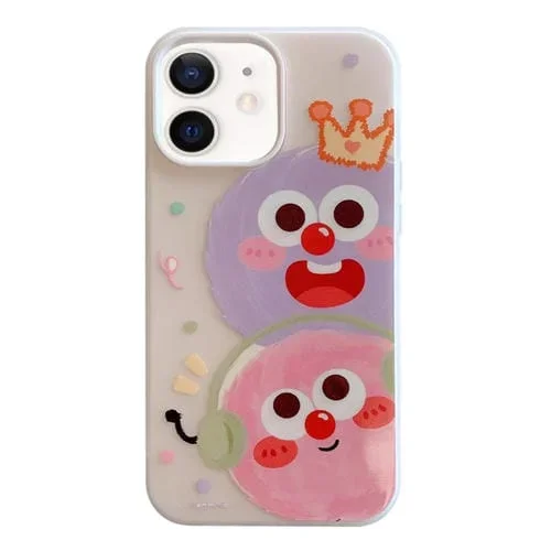 Estuche para Teléfono iPhone 11 Crown Monster Jelly 2 en 1 Híbrido TPU PC