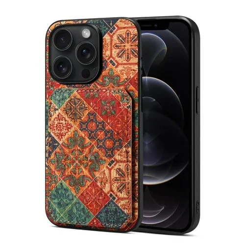 Estuche para Teléfono iPhone 12 Pro Max con Ranura para Tarjeta Dual (Azul Invierno)