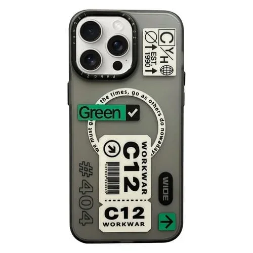 Estuche para Teléfono iPhone 12 Pro Max Imd Magsafe Esmerilado Doble Capa