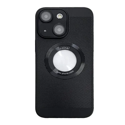 Estuche para Teléfono iPhone 14 con Lupa Magsafe y Refrigeración (Negro)