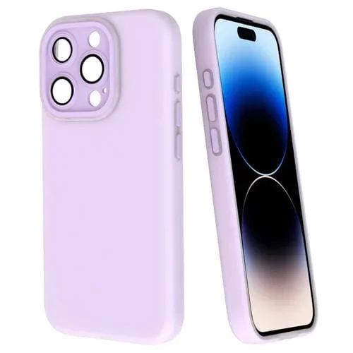 Estuche para Teléfono iPhone 14 Pro Max con Dopamina y Orificio Fino para PC (Púrpura)