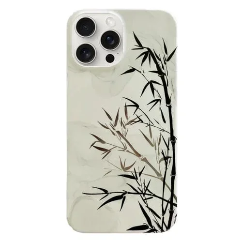 Estuche para Teléfono iPhone 15 Pro Max con Patrón Pintado para PC (Pintura de Tinta)