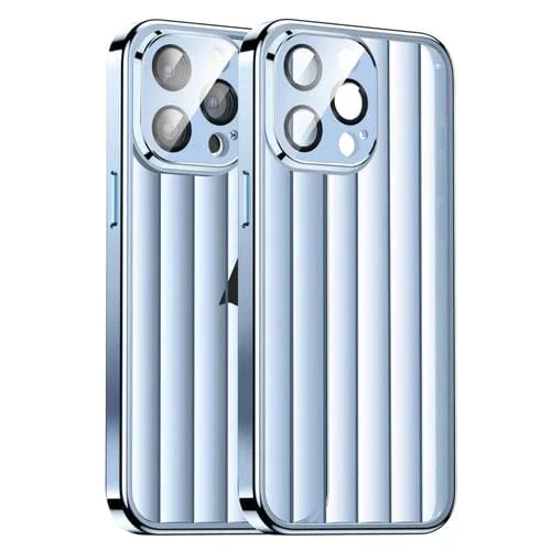 Estuche para Teléfono iPhone 15 Pro Milkyway Series TPU + PC Galvanizado (Azul)