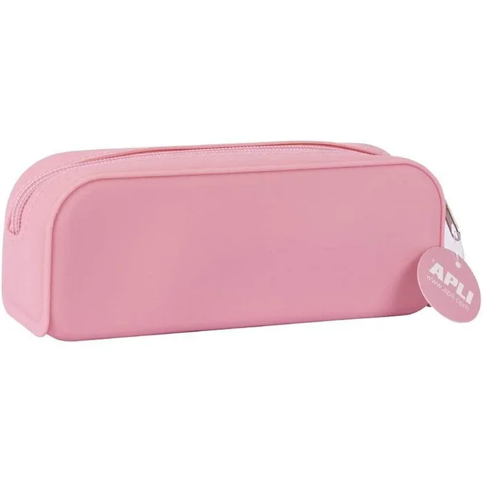 Estuche portatodo apli nordik collection/ 185 x 75 x 55mm/ rosa