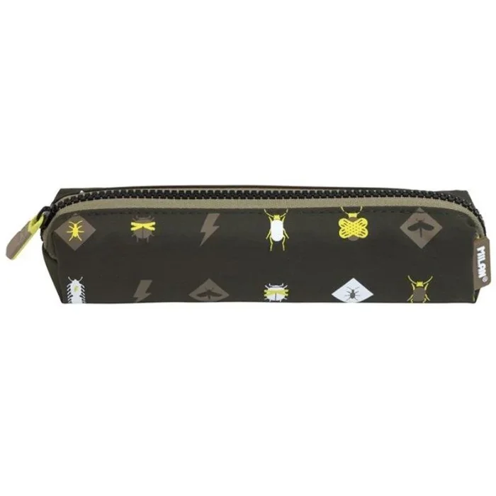 Estuche portatodo milan mini be atomic/ 205 x 450 x 50mm/ negro