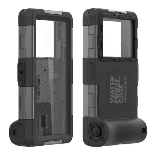 Estuche Protector Impermeable de Buceo Redpepper Segunda Generación Profundidad 15 M (Negro)