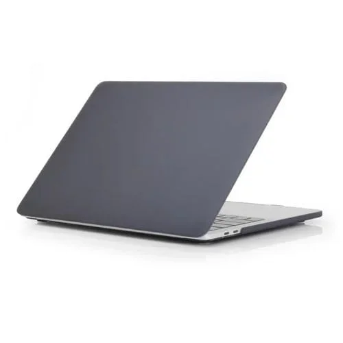 Estuche Protector para Computadora Portátil MacBook Pro 15.4 A1990 (2018) Estilo Esmerilado (Negro)