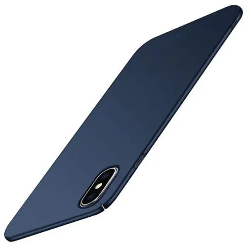 Estuche Protector para iPhone Xs Max Mofi Frosted PC Ultrafino de Cobertura Completa (Azul)