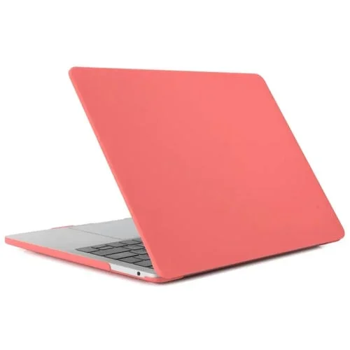 Estuche Protector Plástico Duro para MacBook Air 13.3 A1466 2012-2017 A1369 2010-2012 (Rojo Coral)
