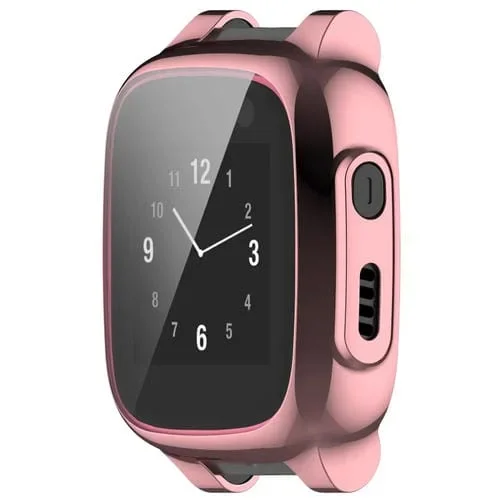 Estuche Protector TPU para Xplora X5 Play con Galvanoplastia (Rosa)
