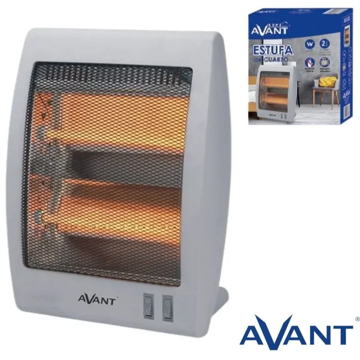 Estufa de cuarzo 2 tubos 800w
