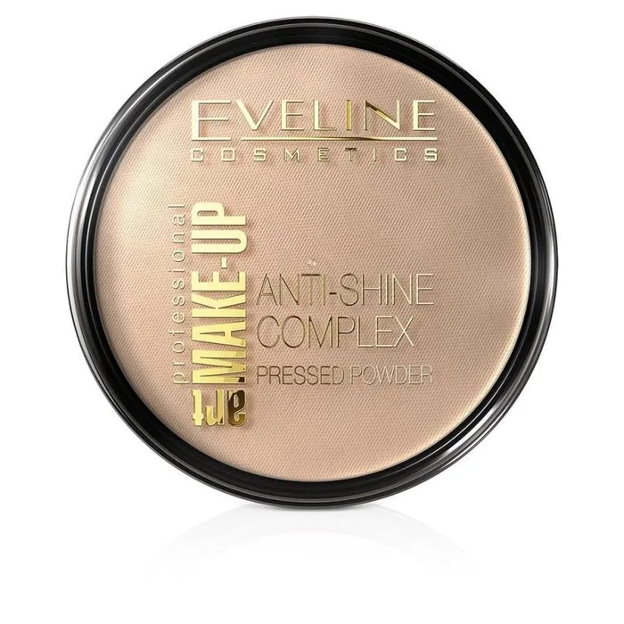 Eve Line Cosmetics de tipo Make Up – Shine Complex Pressed Powder 34 Medium Beige