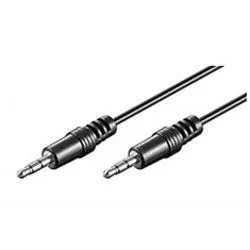 Ewent EC1606 cable de audio 2 m 3,5mm Negro
