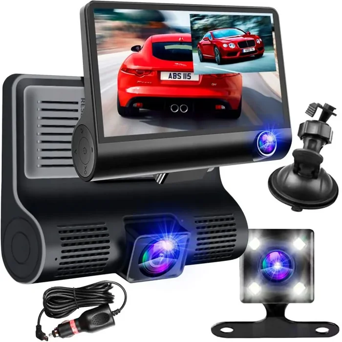 Extralink EDC-Q12 cámara de salpicadero Full HD USB Negro