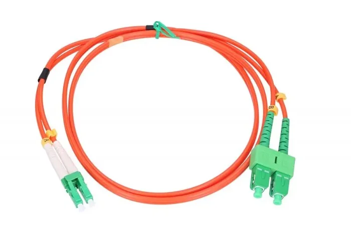 Extralink EX.1155 cable de fibra optica 5 m SC LC FTTH OM2 Naranja