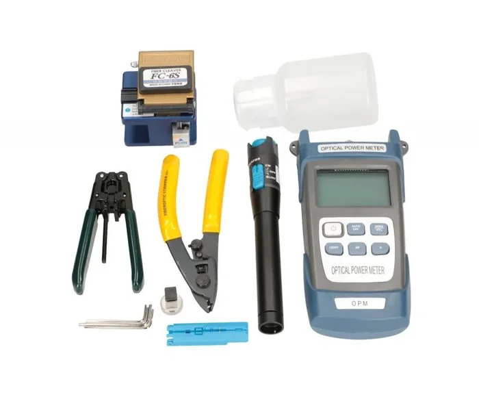Extralink ftth fiber optic tool kit 12 elements